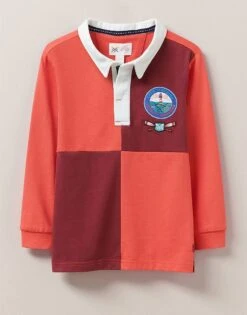 Long Sleeve Totally Oarsome 4 Block Rugby Shirt
