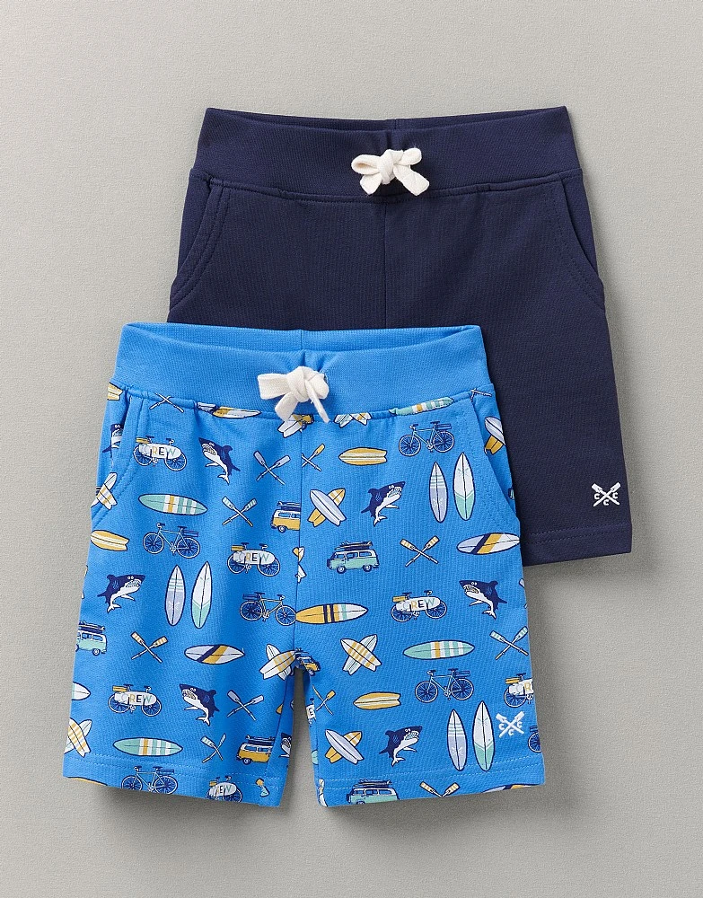 2 Pack Lightweight Jersey Shorts 1 2 Pack Lightweight Jersey Shorts