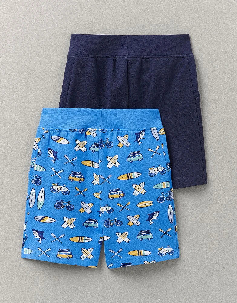 2 Pack Lightweight Jersey Shorts 2 2 Pack Lightweight Jersey Shorts - Image 2