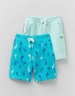 2 Pack Jersey Short Set