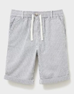 Ticking Stripe Pull On Shorts