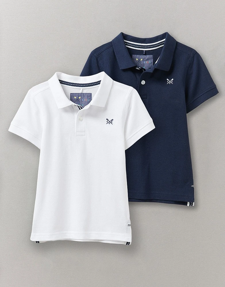 2 Pack Pique Polo Shirt 1 2 Pack Pique Polo Shirt