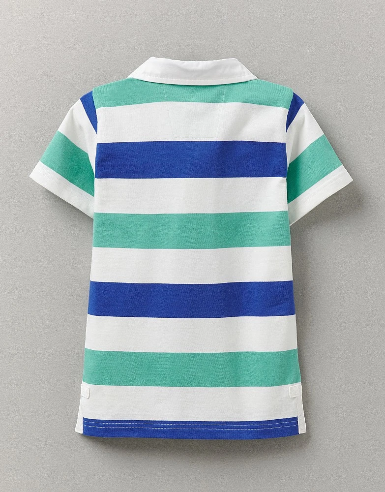 Short Sleeve Stripe Rugby Shirt 2 Short Sleeve Stripe Rugby Shirt - Image 2