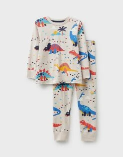 Long Sleeve Dino PJ Set