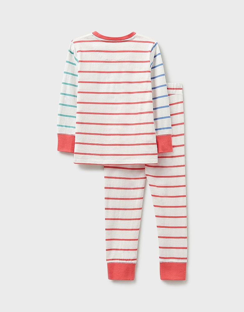 Long Sleeve Stripe PJ Set 2 Long Sleeve Stripe PJ Set - Image 2