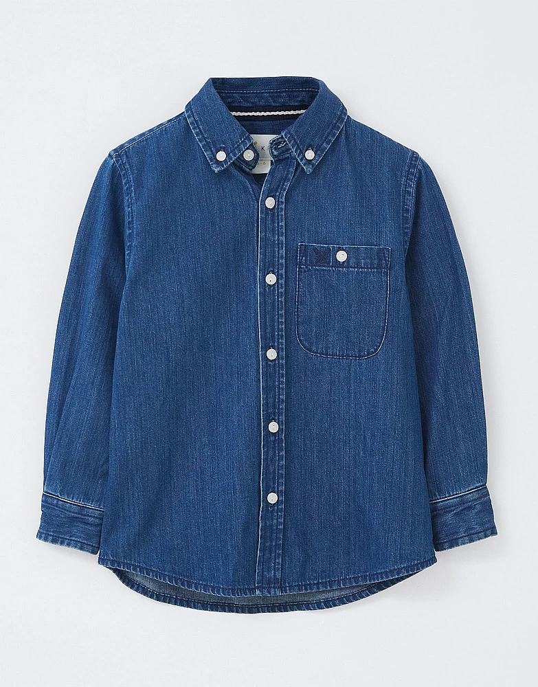 Long Sleeve Denim Shirt 1 Long Sleeve Denim Shirt