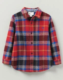 Long Sleeve Brushed Check Shirt