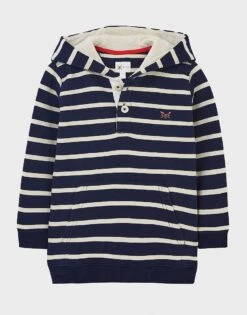 Stripe Hooded Sweatshirt