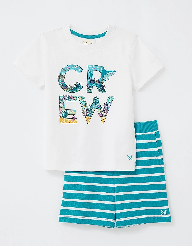 Graphic T-Shirt & Shorts Set 1 Graphic T-Shirt & Shorts Set