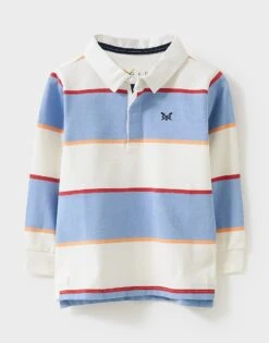 Stripe Long Sleeve Rugby Shirt