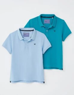 2 Pack Classic Pique Polo Shirt