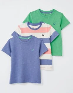 3 Pack Crew Neck T-Shirts