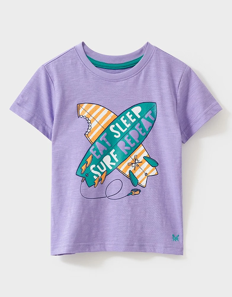 Eat Sleep Surf Repeat T-Shirt 1 Eat Sleep Surf Repeat T-Shirt