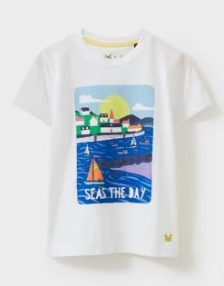 Sea View Print T-Shirt