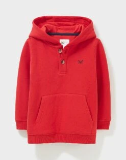 Half Button Hoodie