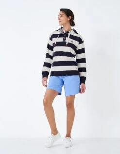 30th Collection Button Front Breton Hoodie