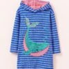 Whale Print Towel Cover Up