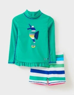 Rash Vest And Short Set