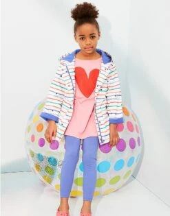 Rubberised Rainbow Heart Stripe Mac