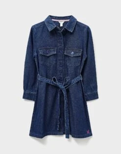 Chambray Shirt Dress