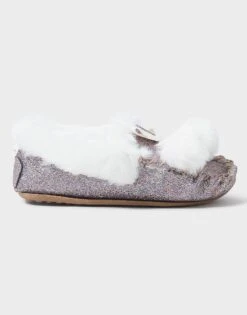 Glitter Moccasin Mini Me Slipper
