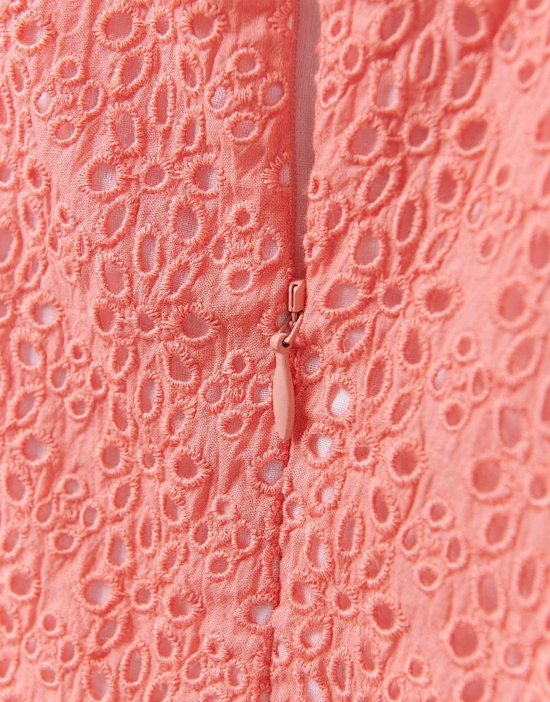 Girls' Broderie Woven Dress 3 Girls' Broderie Woven Dress - Image 3