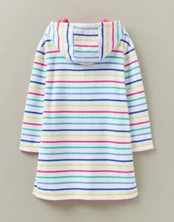 Rainbow Stripe Towel Cover Up 5 Rainbow Stripe Towel Cover Up -Crew Clothing GCF004 MULTI 2