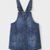 Denim Pinafore Dress