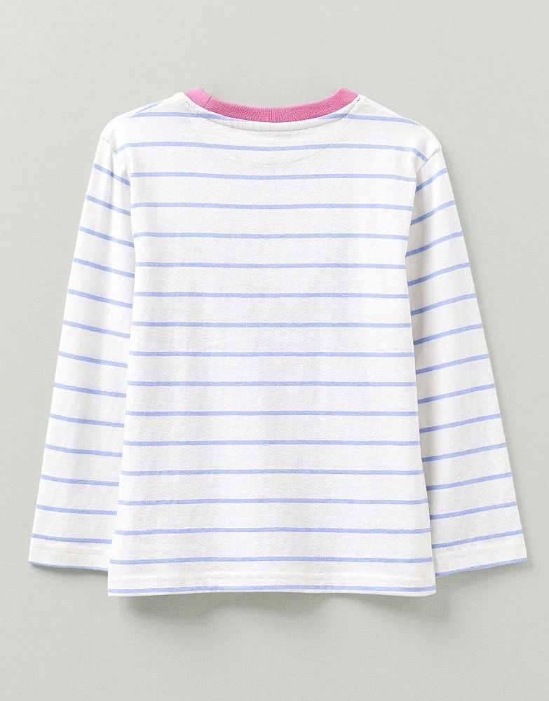 Long Sleeve Bicycle Stripe T-Shirt 2 Long Sleeve Bicycle Stripe T-Shirt - Image 2