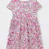 Short Sleeve Daisy Jersey Tee Dress
