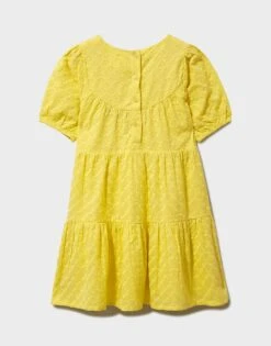 Embroidered Smock Dress -Crew Clothing GED020 SUNSHINE 2