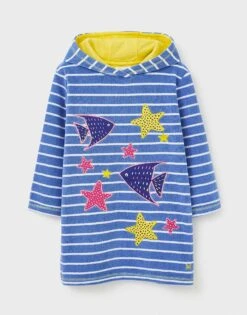 Fish Stripe Towel Cover Up