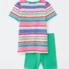 Multi Stripe Tunic And Legging Set