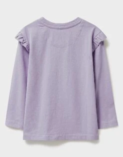 Star Burst Graphic T-Shirt -Crew Clothing GFJ015 LILAC 2