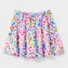 Paint Print Sweat Skirt