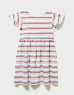 Short Sleeve Jersey Stripe Dress -Crew Clothing GGD008 MULTI 2