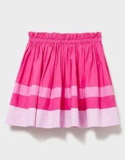 Colour Block Skirt 5 Colour Block Skirt -Crew Clothing GGM002 PINK 2