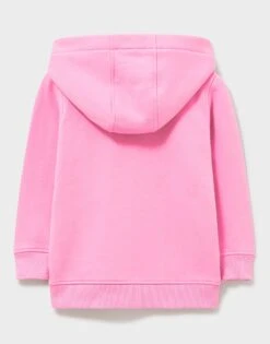 Floral Zip Through Hoodie -Crew Clothing GHA002 PINKMULTI 2