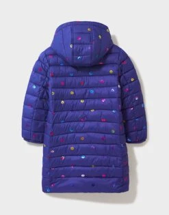 Lightweight Longline Coat -Crew Clothing GHO011 NAVYMULTI 2