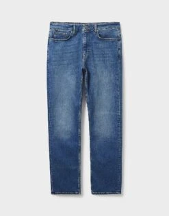 Parker Straight Leg Jean In Antique Blue -Crew Clothing MJH001 ANTIQUE 3