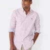Pink Slim Fit Cotton Oxford Shirt