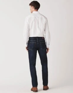 Parker Straight Leg Jean In Dark Vintage -Crew Clothing MMH001 DKVINTAGE 3