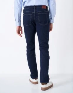 Parker Straight Jean In Heritage Blue -Crew Clothing MMH001 HERTGEBLUE 2