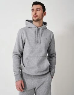Crossed Oars Hoodie - Grey