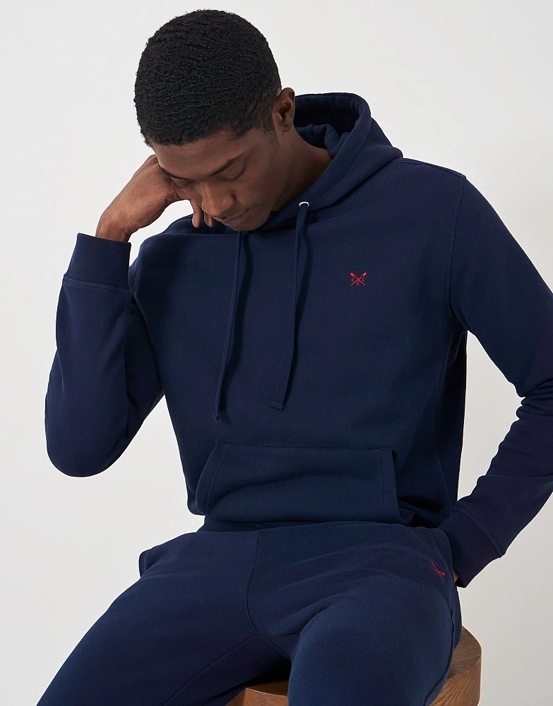 Crossed Oars Hoodie - Navy 1 Crossed Oars Hoodie - Navy