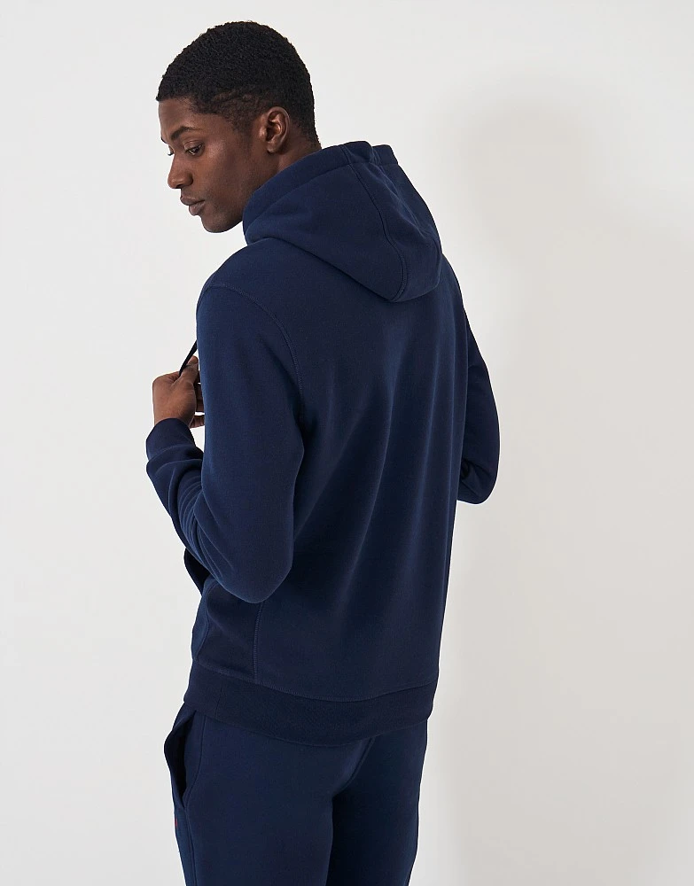 Crossed Oars Hoodie - Navy 3 Crossed Oars Hoodie - Navy - Image 3