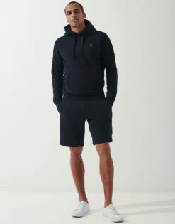 Crossed Oars Sweat Shorts - Black