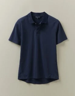 Technical Golf Colourblock Polo Shirt -Crew Clothing MOE105 DKNAVY 4