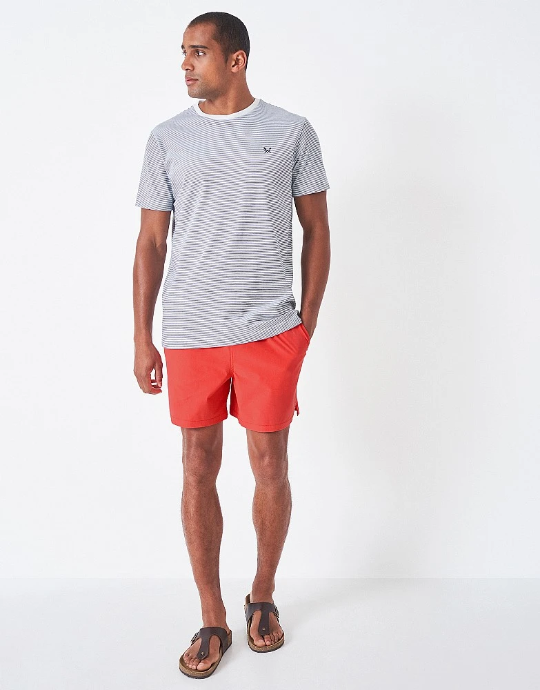 Sustainable Plain Swim Shorts 2 Sustainable Plain Swim Shorts - Image 2