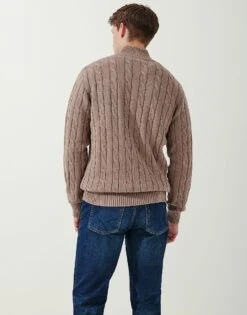 Regatta Half Zip Jumper -Crew Clothing MPC041 EARTHMRL 4